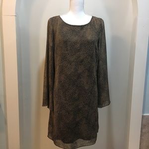 MSK Animal Print Sheath Dress